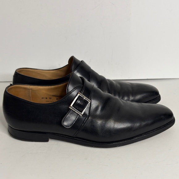 Crockett & Jones Other - Crockett & Jones Mens Shoes UK 9 G US 10 Black Monk Strap Monkton Made in UK